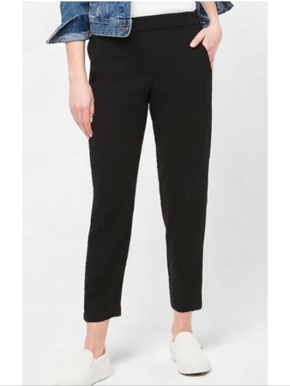 J.Crew Factory Jamie Pants Black Size 6